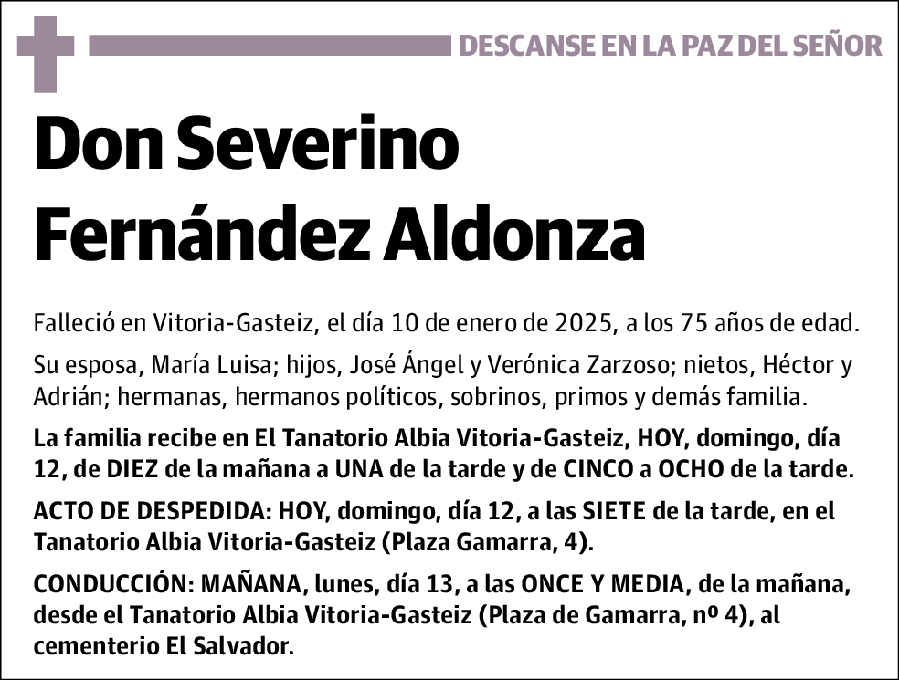 Severino Fernández Aldonza
