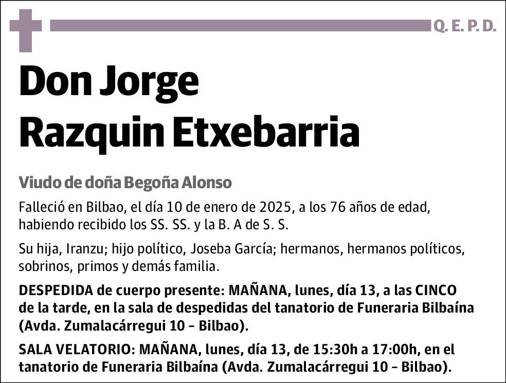 Jorge Razquin Etxebarria