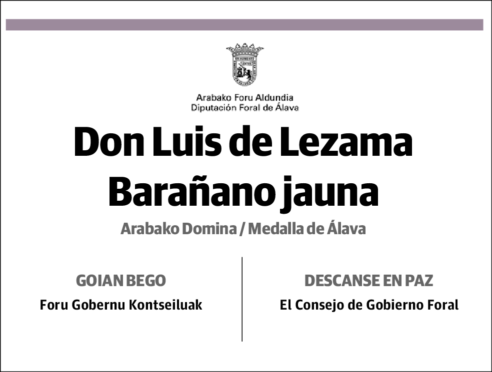 Luis de Lezama Barañano