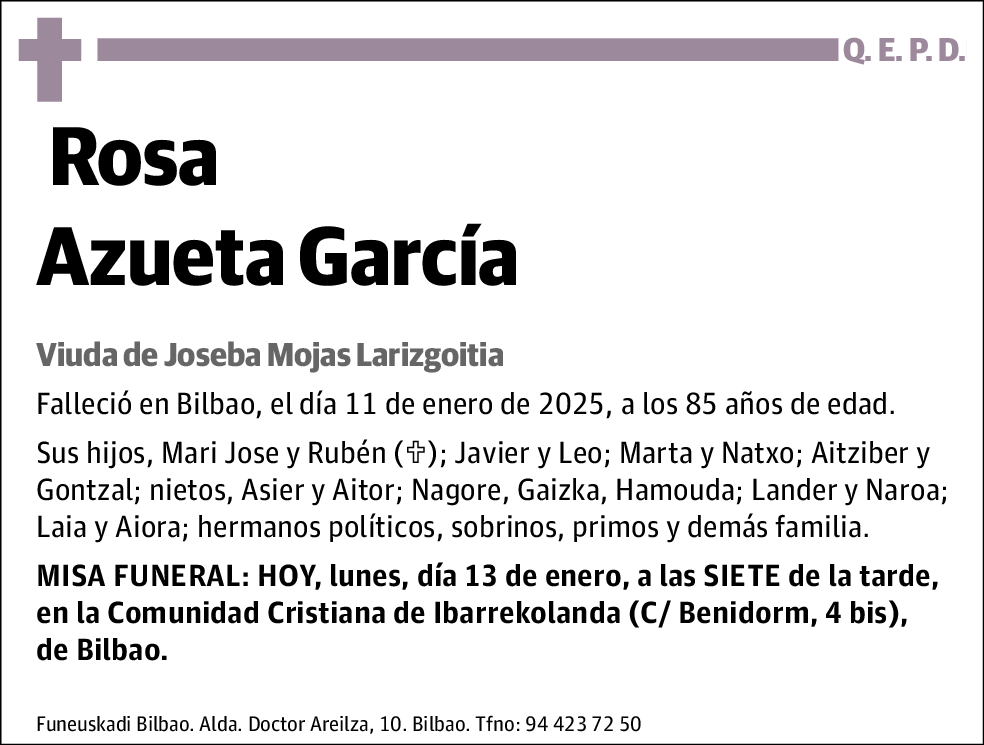 Rosa Anzueta García