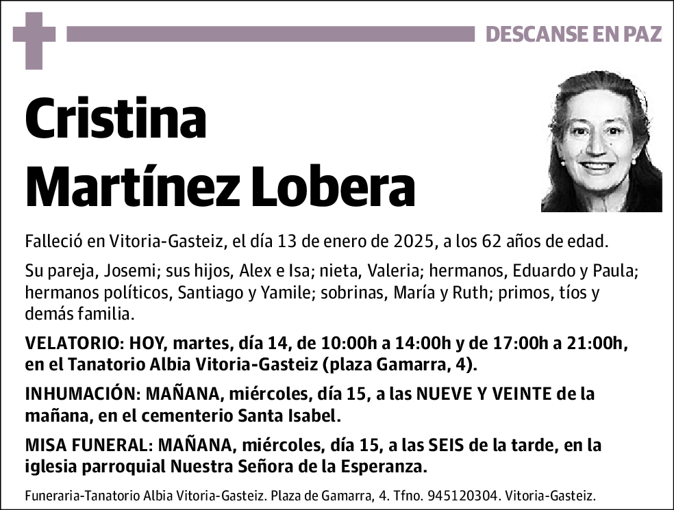 Cristina Martínez Lobera