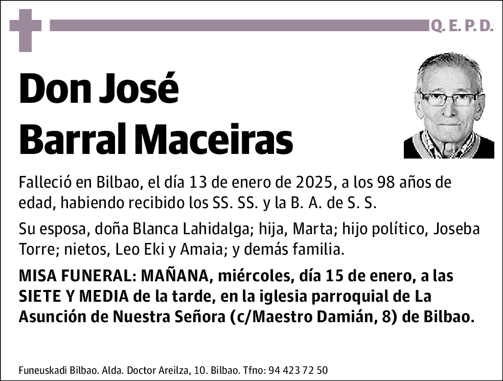 José Barral Maceiras