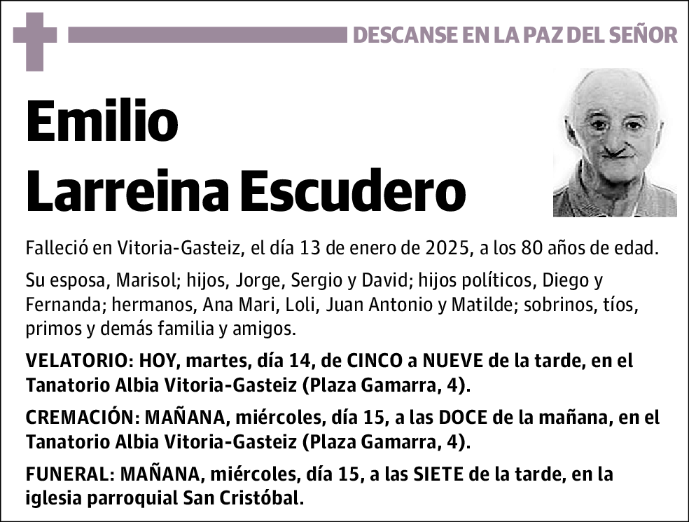 Emilio Larreina Escudero