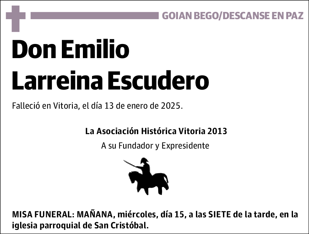 Emilio Larreina Escudero