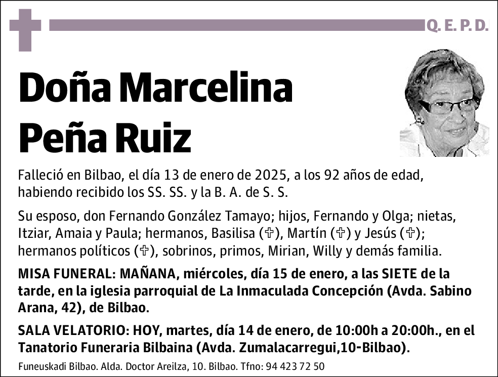 Marcelina Peña Ruiz