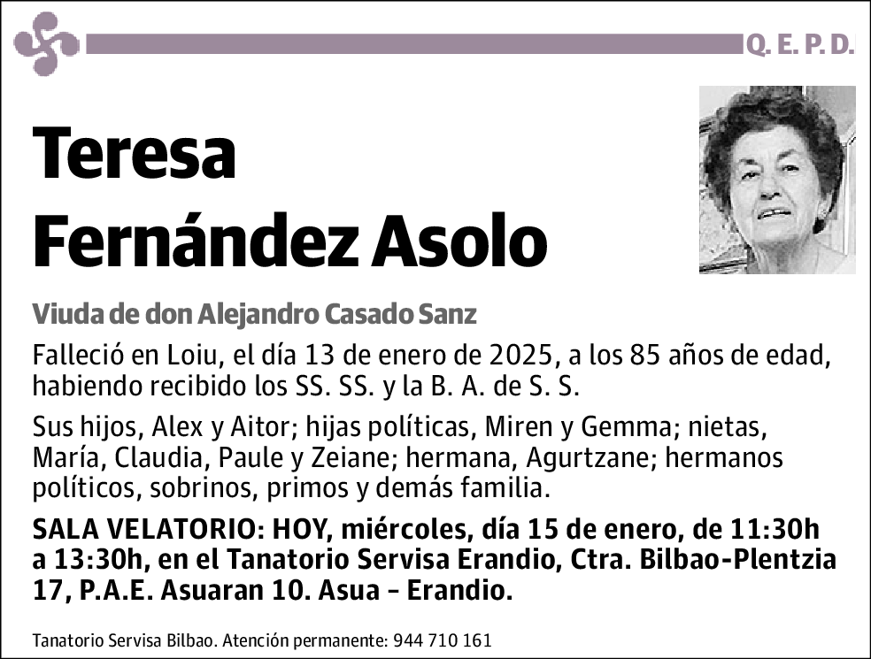 Teresa Fernández Asolo