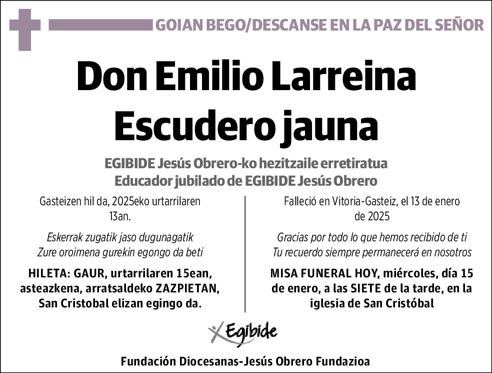 Emilio Larreina Escudero