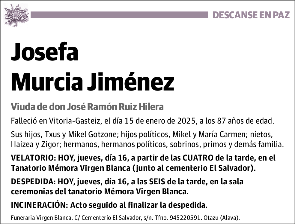 Josefa Murcia Jiménez