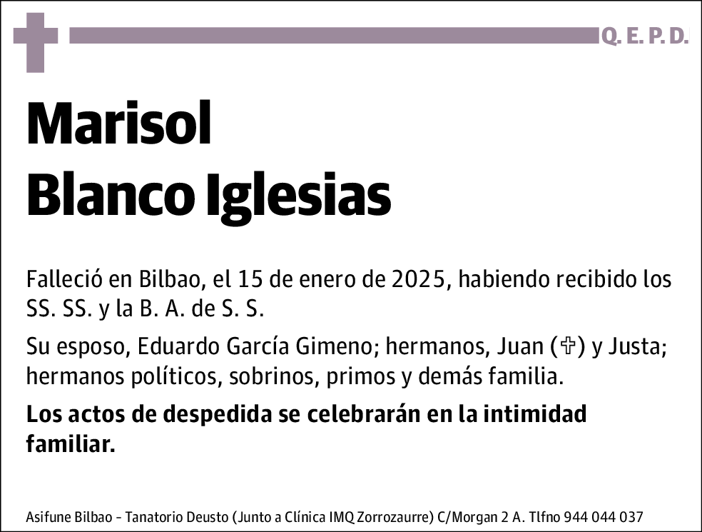 Marisol Blanco Iglesias