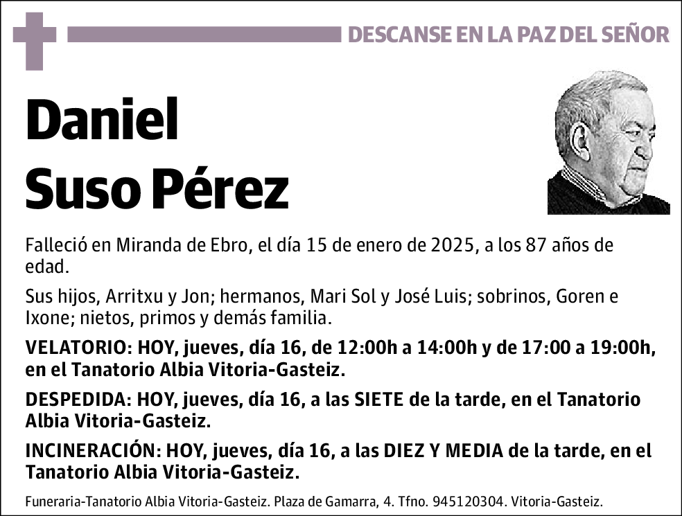 Daniel Suso Pérez