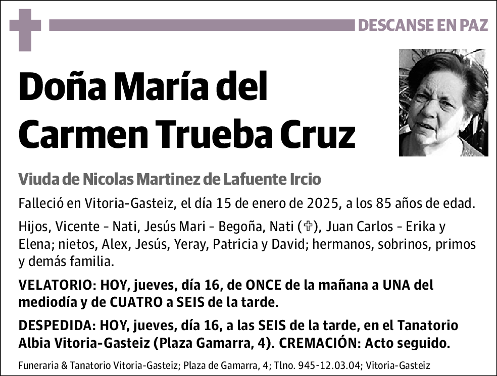 María Carmen Trueba Cruz