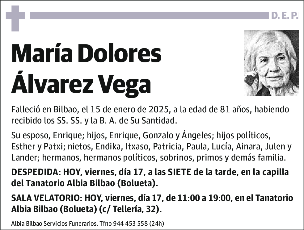 María Dolores Álvarez Vega