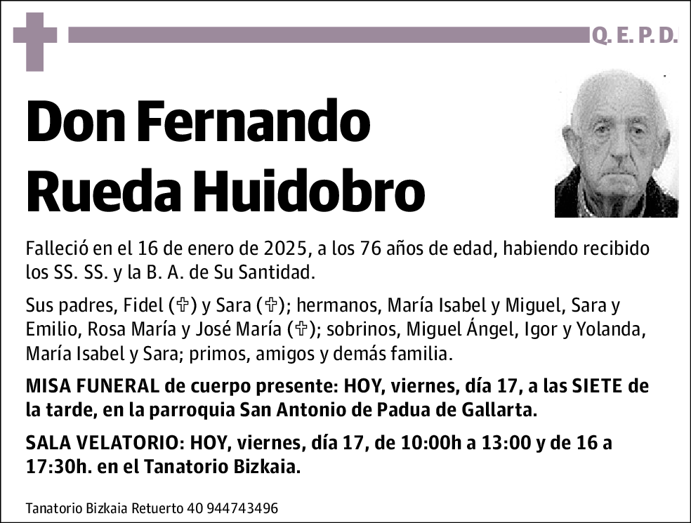 Fernando Rueda Huidobro