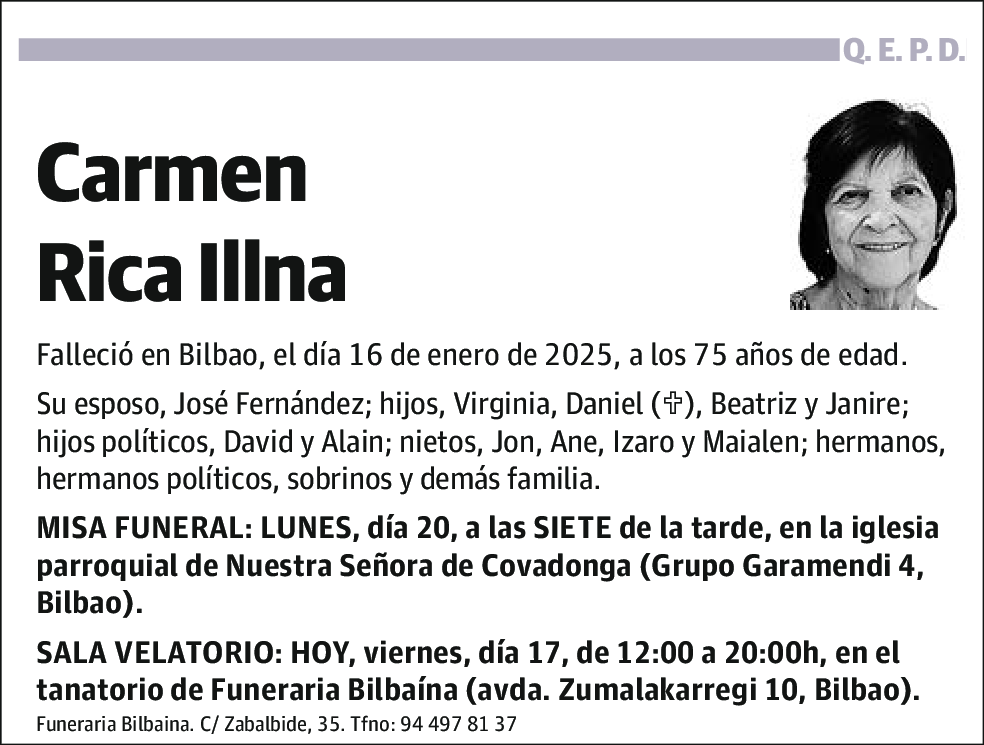 Carmen Rica Illna