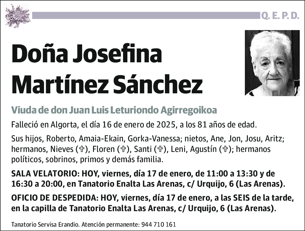 Josefina Martínez Sánchez