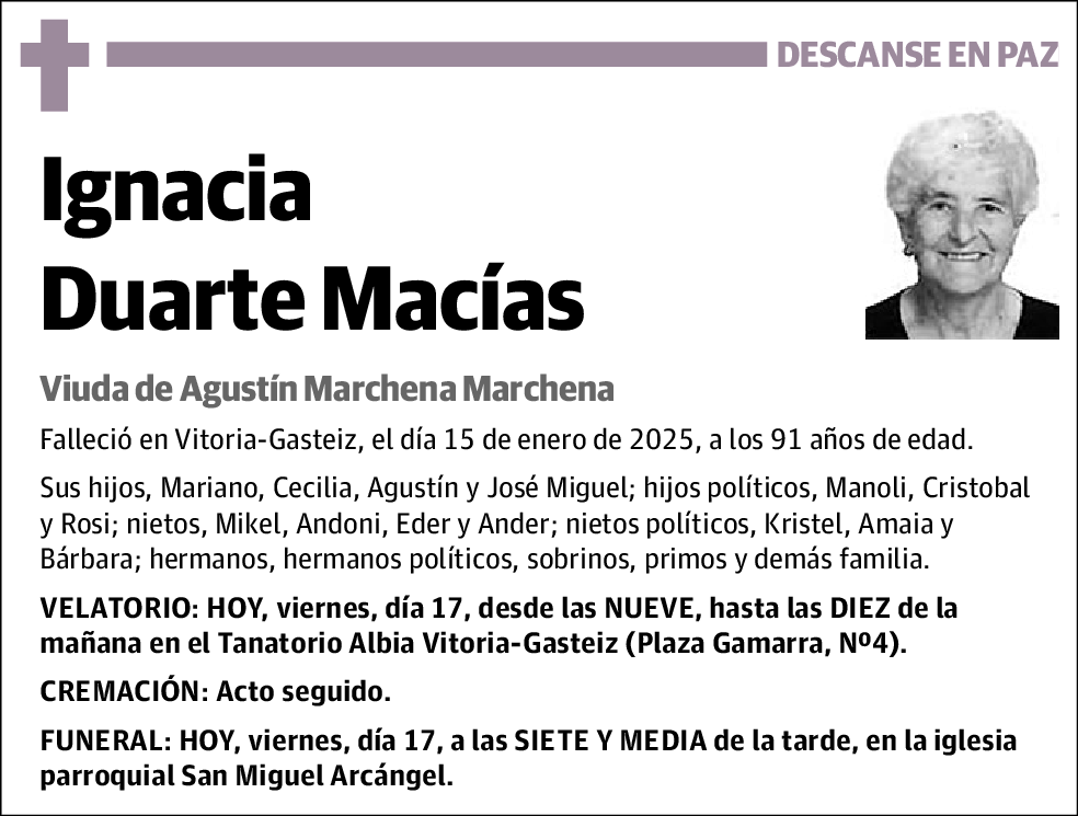 Ignacia Duarte Macías
