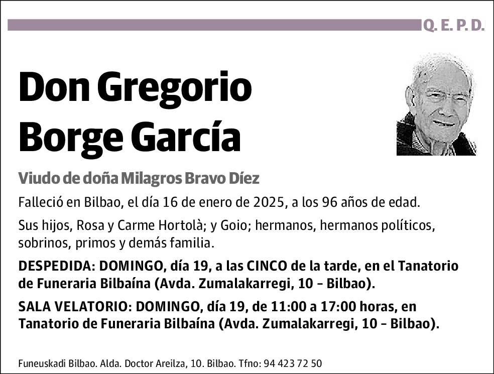 Gregorio Borge García