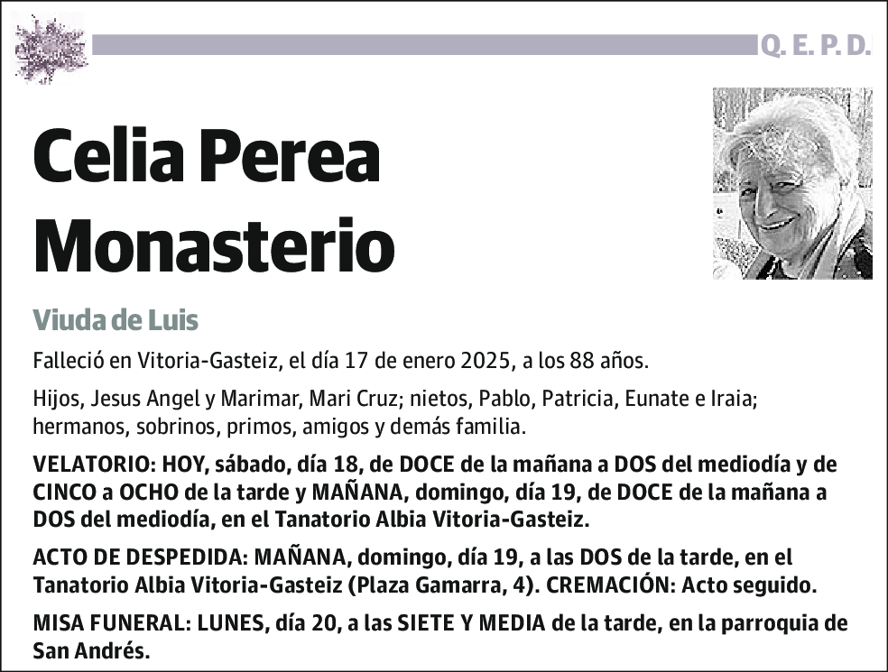 Celia Perea Monasterio