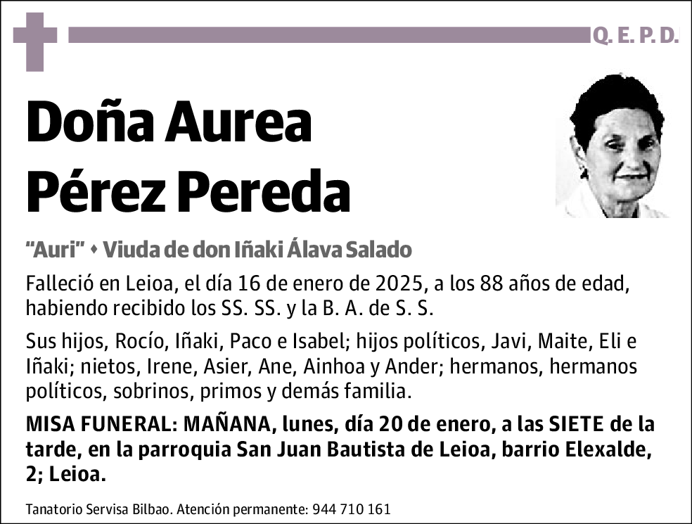 Aurea Pérez Pereda