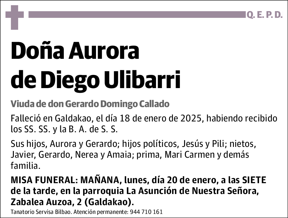 Aurora de Diego Ulibarri