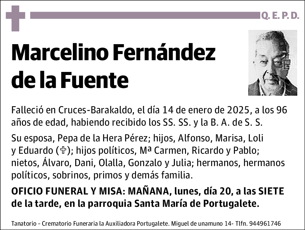 Marcelino Fernández de la Fuente