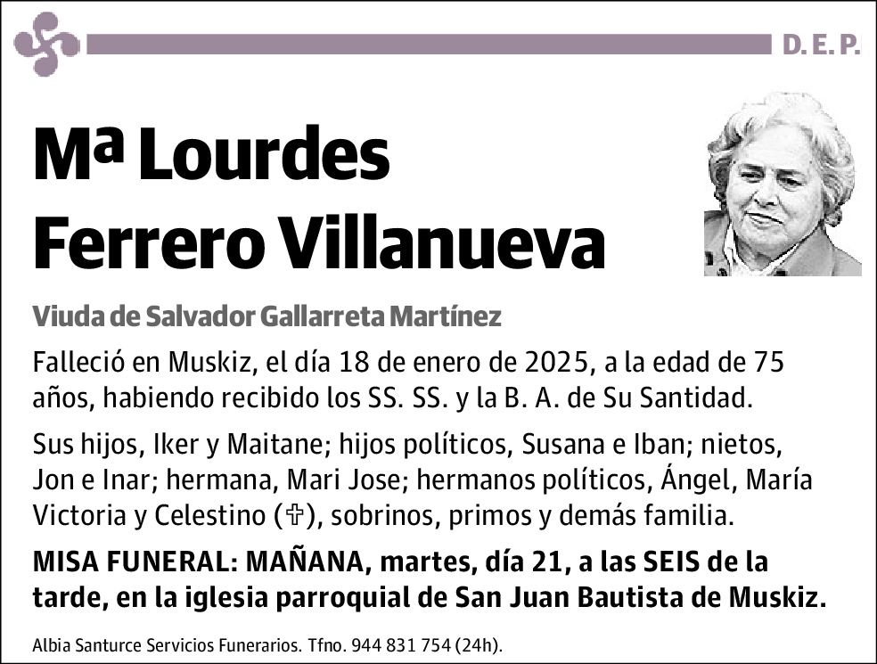 Mªlourdes Ferrero Villanueva