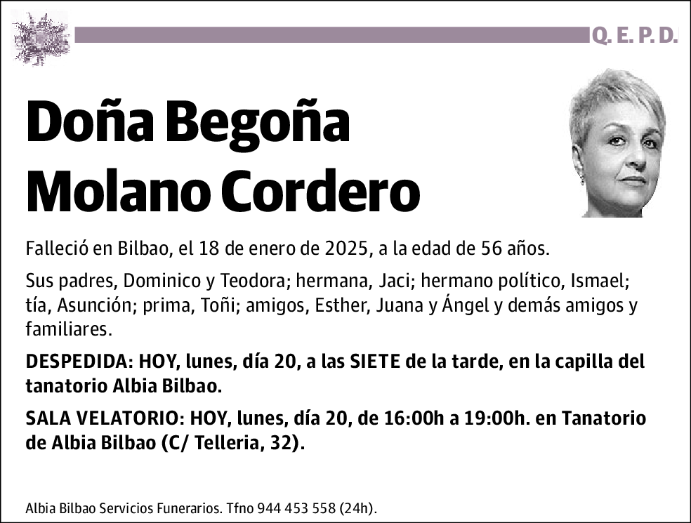 Begoña Molano Cordero