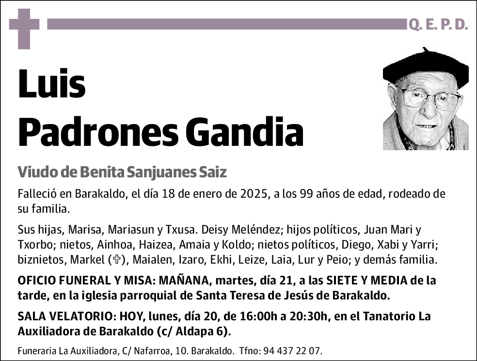 Luis Padrones Gandia