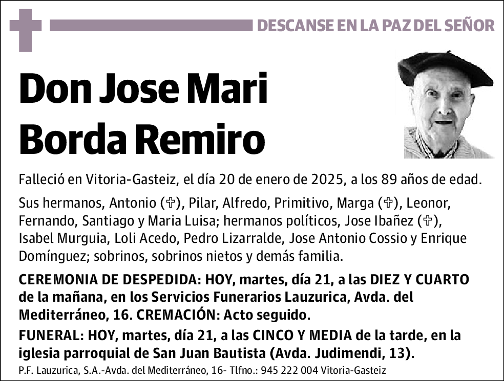 Jose Mari Borda Remiro