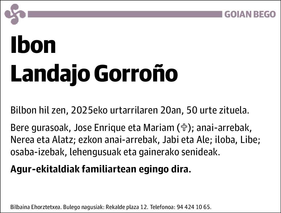 Ibon Landajo Gorroño