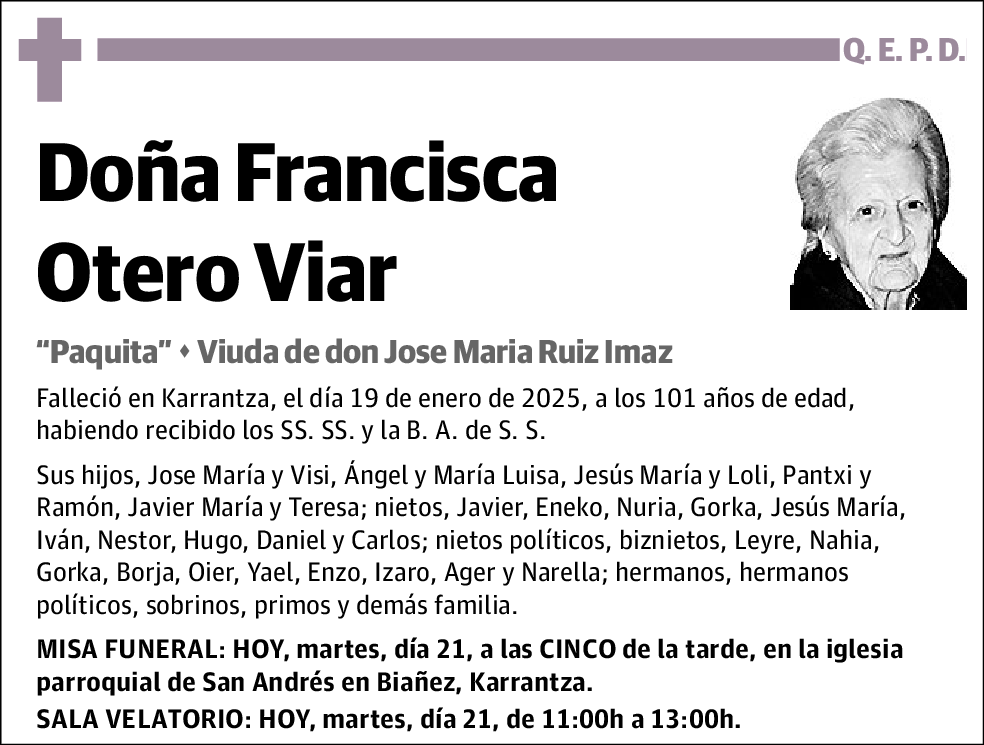 Francisca Otero Viar