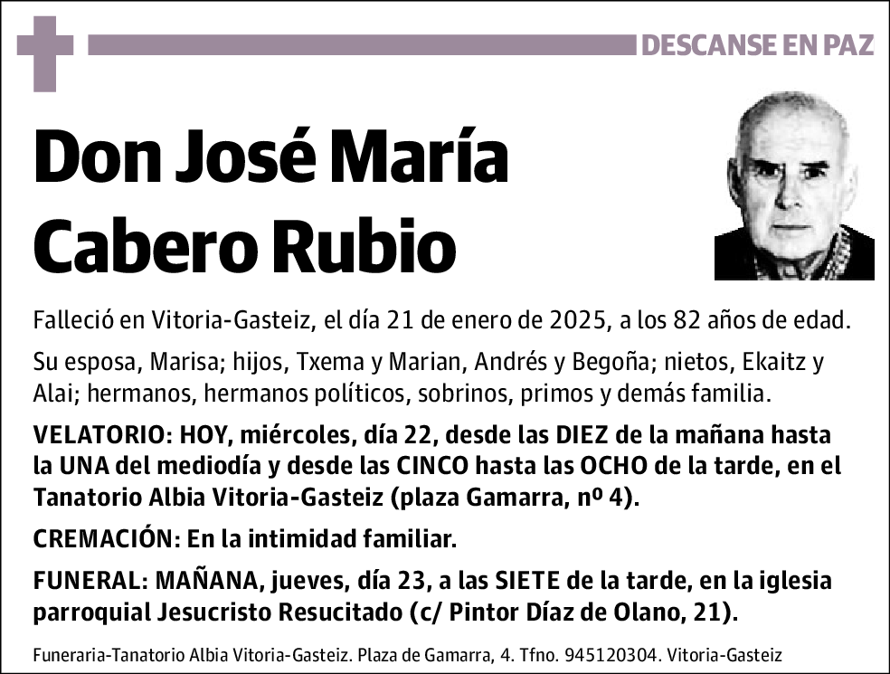 José María Cabero Rubio