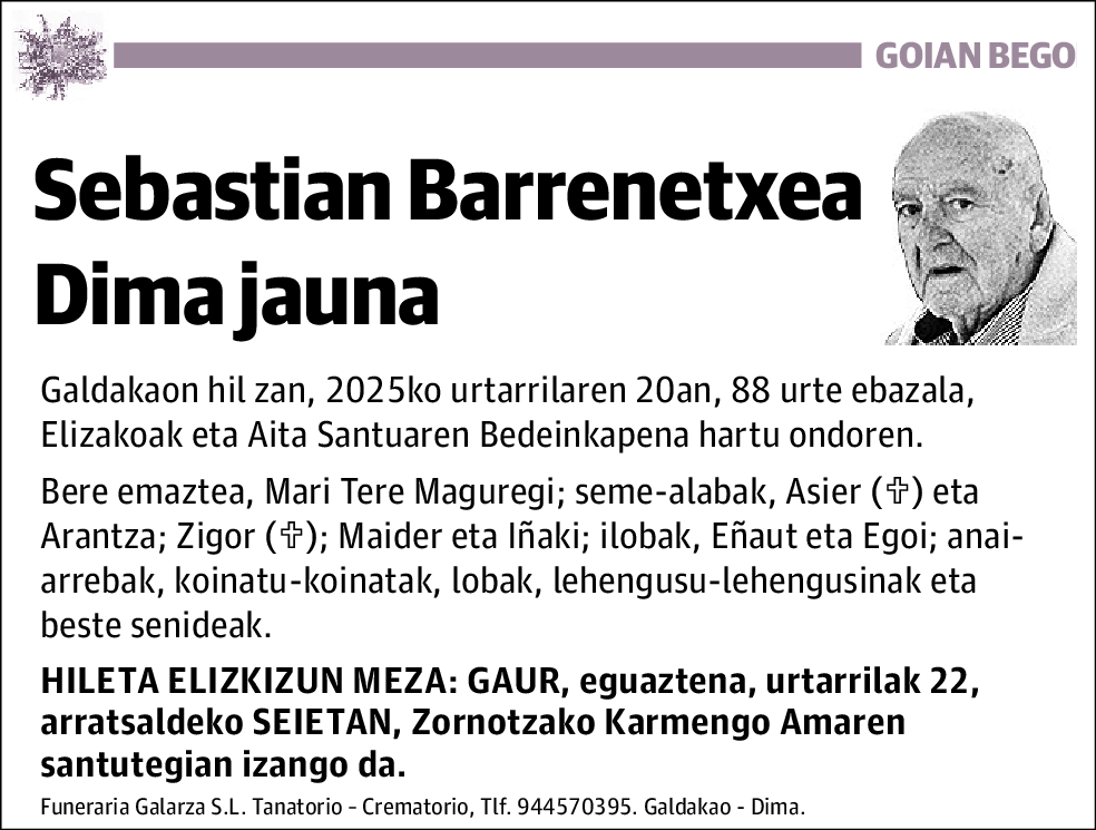 Sebastian Barrenetxea Dima