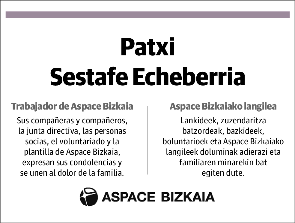 Patxi Sestafe Echeberria