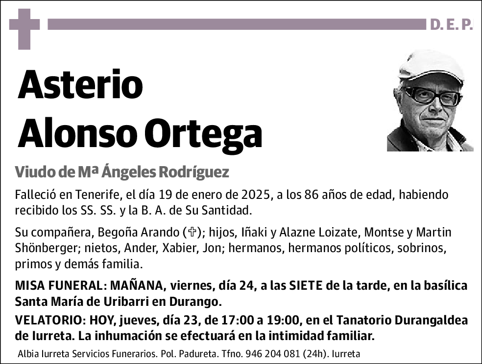 Asterio Alonso Ortega