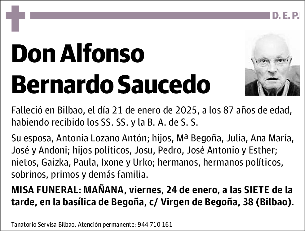 Alfonso Bernardo Saucedo