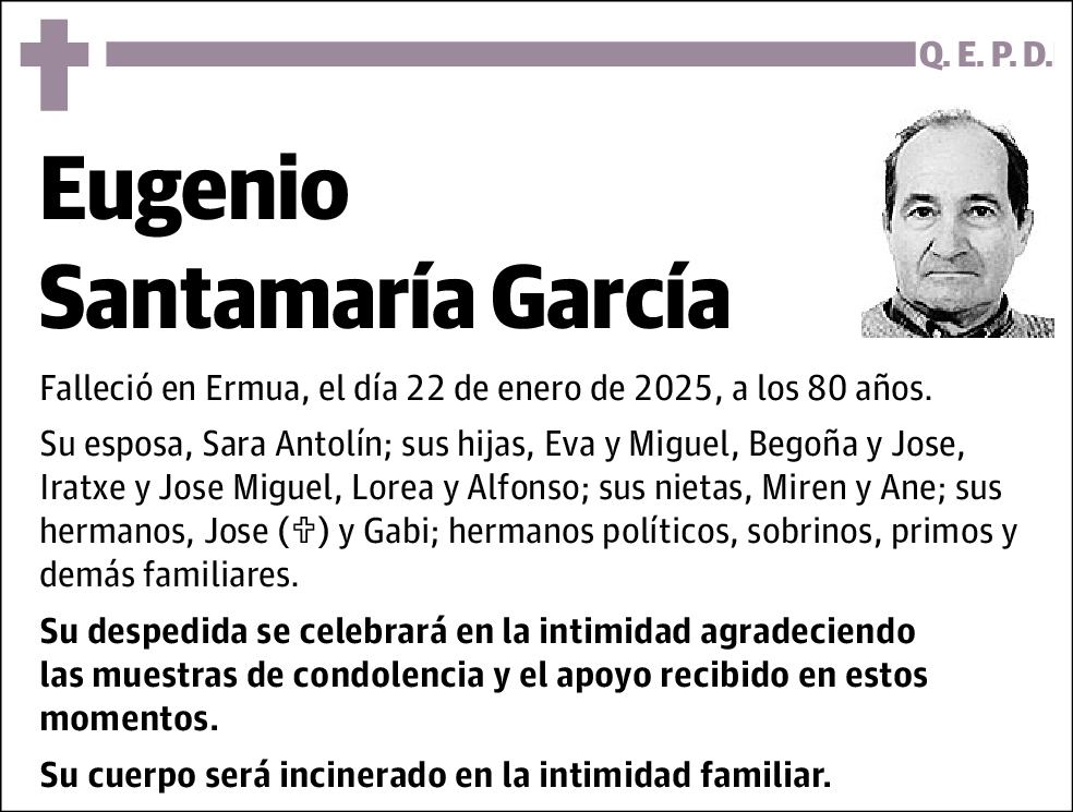 Eugenio Santamaría García