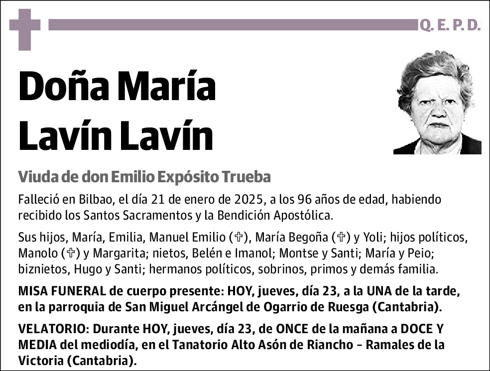 María Lavín Lavín