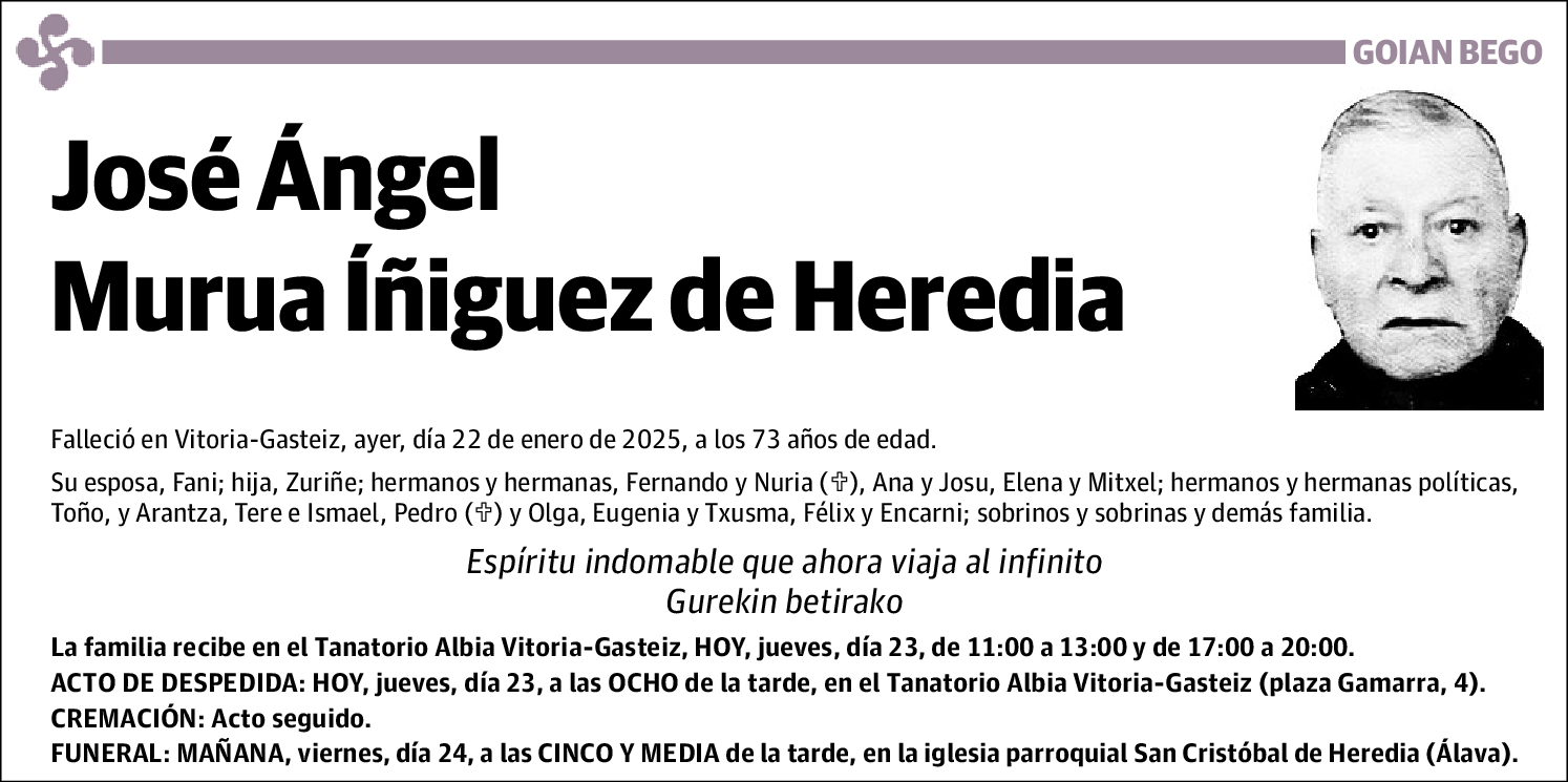 José Ángel Murua Íñiguez de Heredia