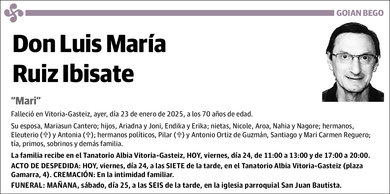 Luis María Ruiz Ibisate