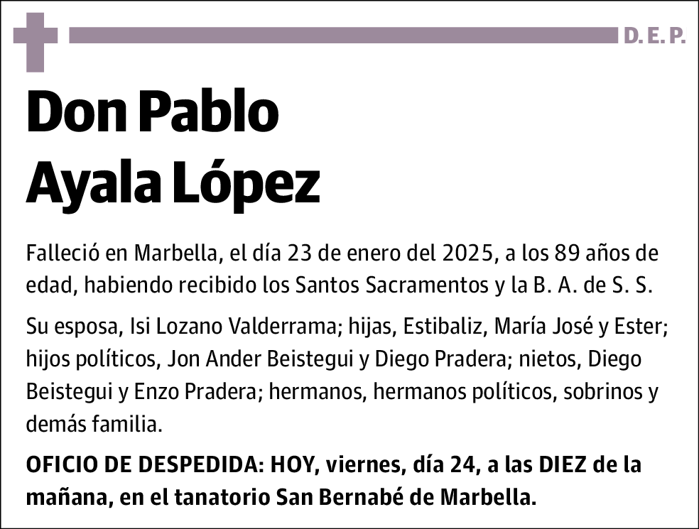 Pablo Ayala López