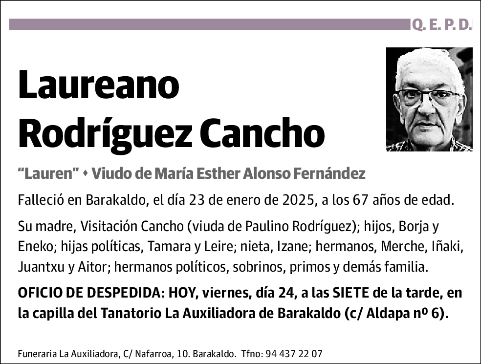 Laureano Rodríguez Cancho