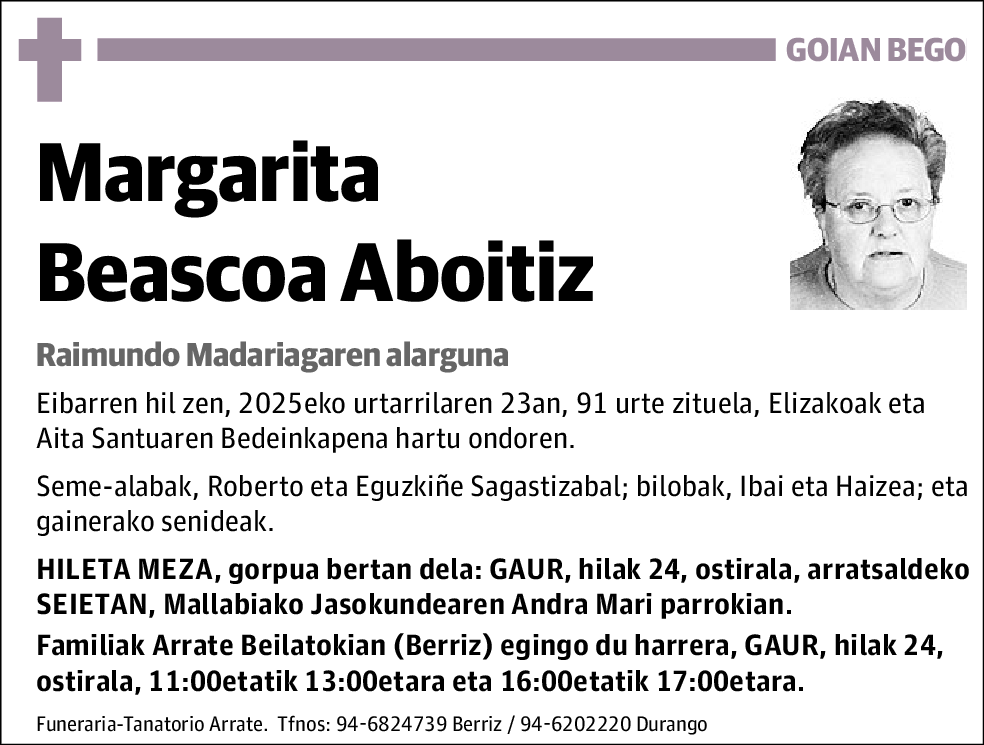 Margarita Beascoa Aboitiz