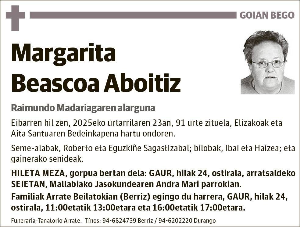 Margarita Beascoa Aboitiz