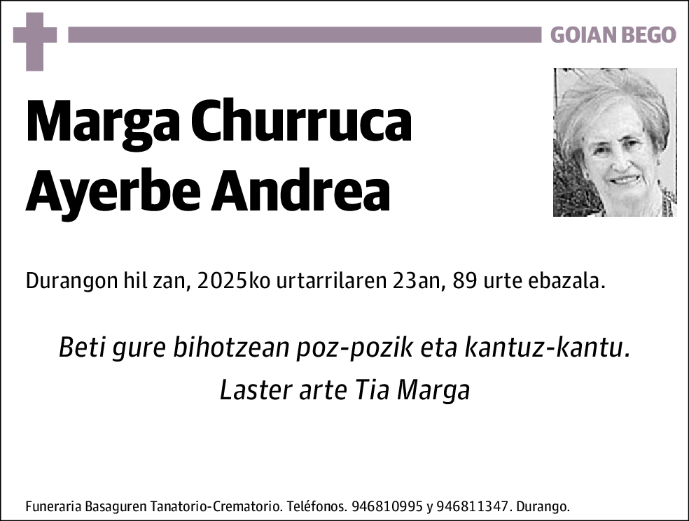 Marga Churruca Ayerbe