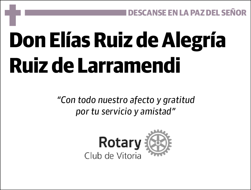 Elías Ruiz de Alegría Ruiz de Larramendi