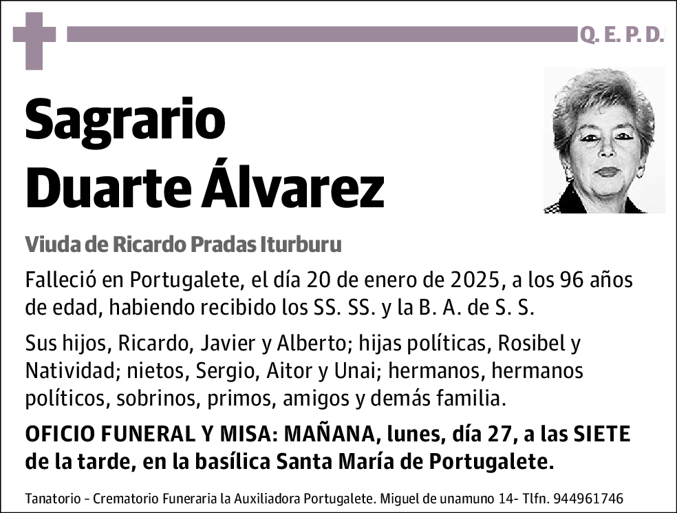 Sagrario Duarte Álvarez