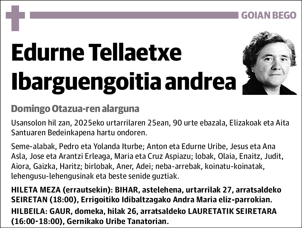 Edurne Tellaetxe Ibarguengoitia