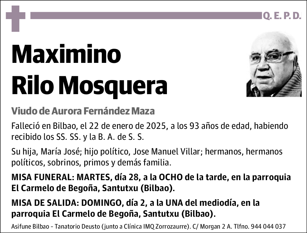 Maximino Rilo Mosquera