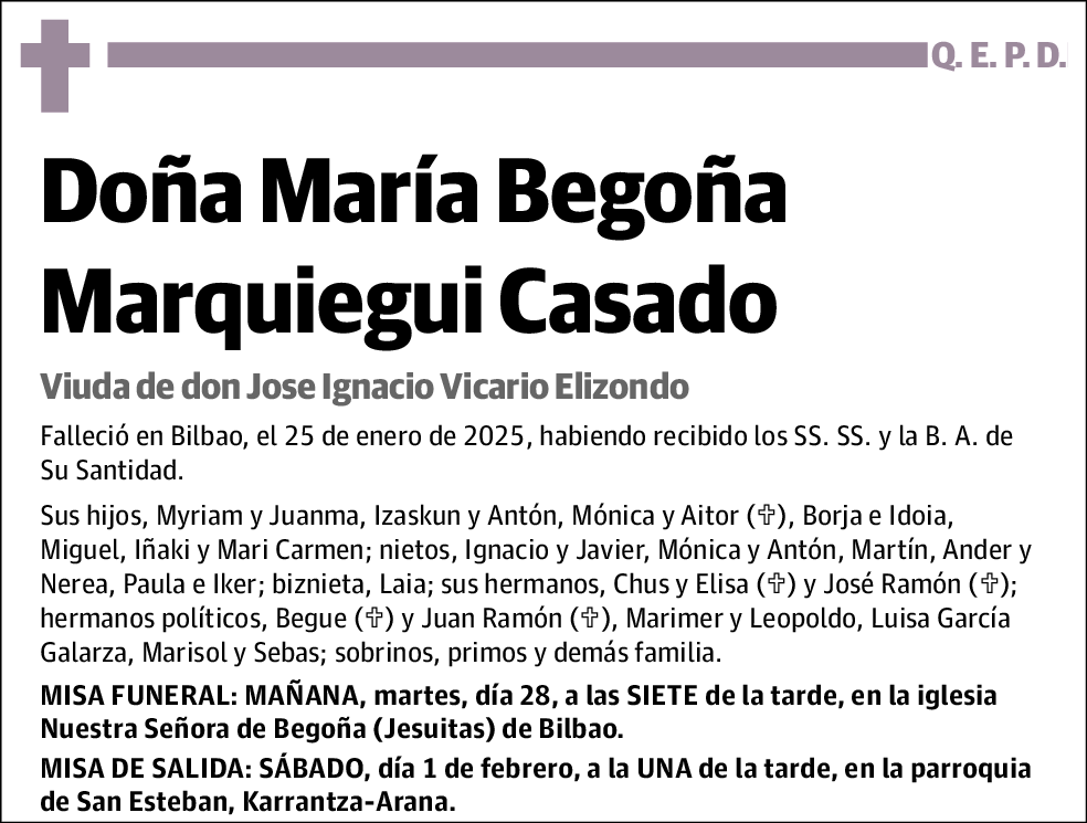 María Begoña Marquiegui Casado